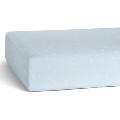 Parker Baby Soft & Durable Fitted Baby Crib Sheets | Snug Fit for Standard Crib Mattresses | Machine Washable, Fade-Resistant & Modern Nursery Designs
