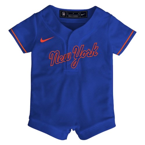 Newborn & Infant New York Mets Nike Royal Official Jersey Romper