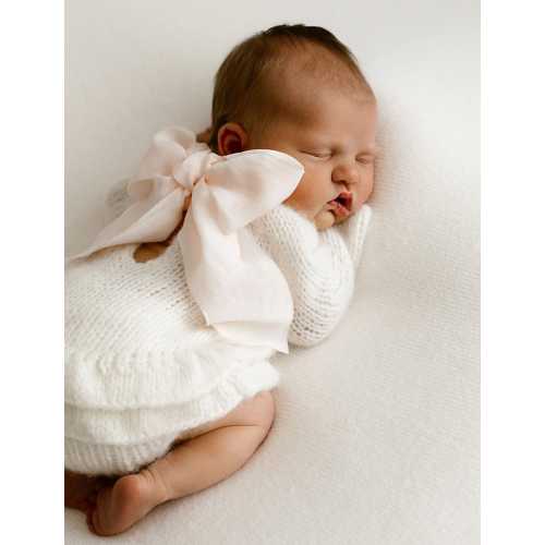 Baby girl romper -  Photography props - Newborn - READY TO SHIP