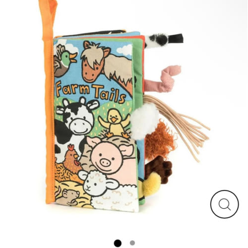Jellycat Farm Tails Activity Book NEW