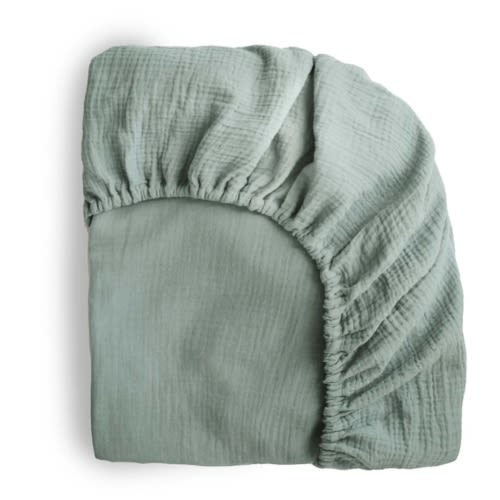 Mushie Extra Soft Muslin Crib Sheet – Babyletto