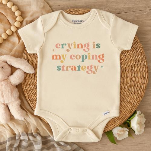 Crying Is My Coping Strategy Onesie®