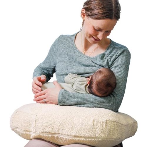 Boppy Nursing Pillow, Luxe Ergonomic Breastfeeding & Baby Feeding Support