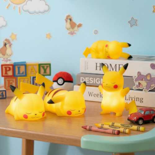 Pikachu Silicone LED Night Light| Cute Anime Bedside Lamp| Kids Room Decor