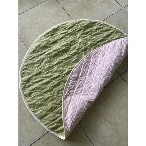 Handmade Quilted Baby Playmat – 100% Cotton Tummy Time Mat