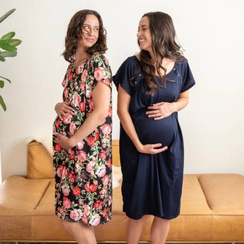 Labor Gown for Hospital and Delivery New Mom Labor Gown Maternity Dress for Labor and Delivery - Etsy