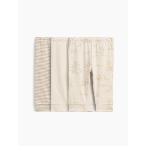Baby First Favorites Organic Cotton Pull-On Pants (3-Pack)