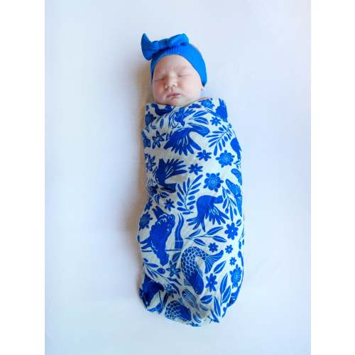 Symbols of God Otomi Muslin Swaddle