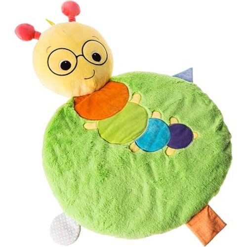 Mary Meyer Baby Einstein First Discoveries Baby Mat, 33-Inches, Cal Caterpillar