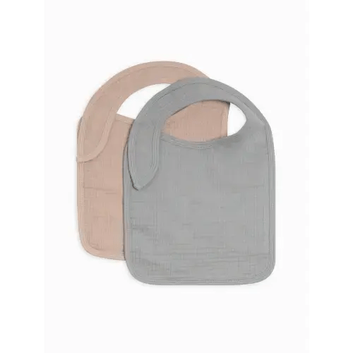 2-Pack Muslin Bibs
