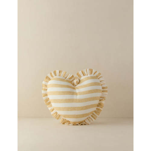 Amaroso Linen Heart Pillow
