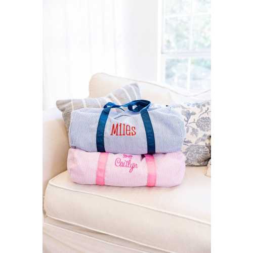 Seersucker Duffle