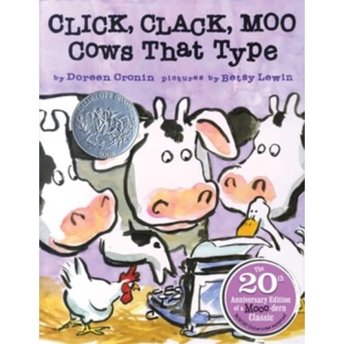 Click, Clack, Moo, Cows That Type book by Doreen Cronin