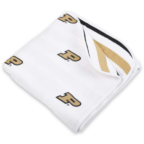 Purdue University Muslin Blanket – Three Little Anchors