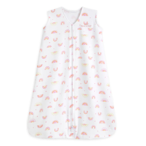 Sunshine Rainbows Cotton Wearable Baby Blanket | HALO