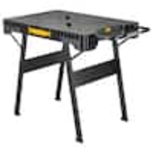 DEWALT 33 in. H Plastic Folding Portable Sawhorse Workbench DWST11556