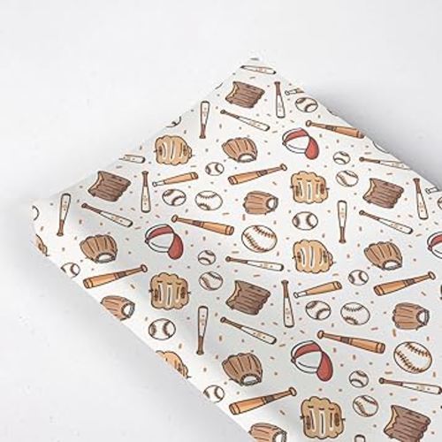 Cartoon Baseball Balls Hats Gloves Baby Changing Pad Cover,Unisex Sports Nursery Diaper Changing Table Pad Mat Sheet for Boys Girls-16x32