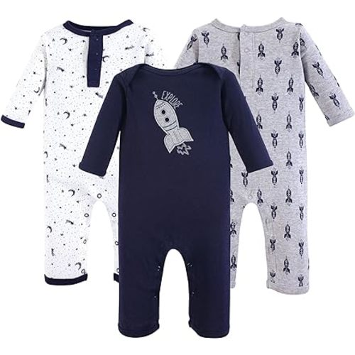 Yoga Sprout Unisex Baby Cotton Coveralls