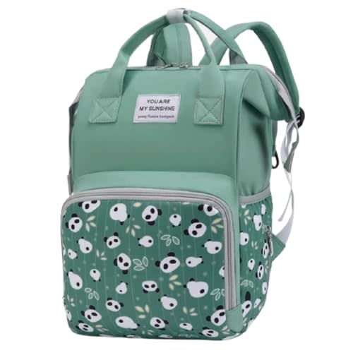 Baby Diaper Bag Backpack - Baby Boy Diaper Bag With Insulated Bottle Pockets & Stroller Straps - Pañaleras para Bebe - Toddler Diaper Bag Backpack - Travel Diaper Bag - Unisex Baby Bag. Green