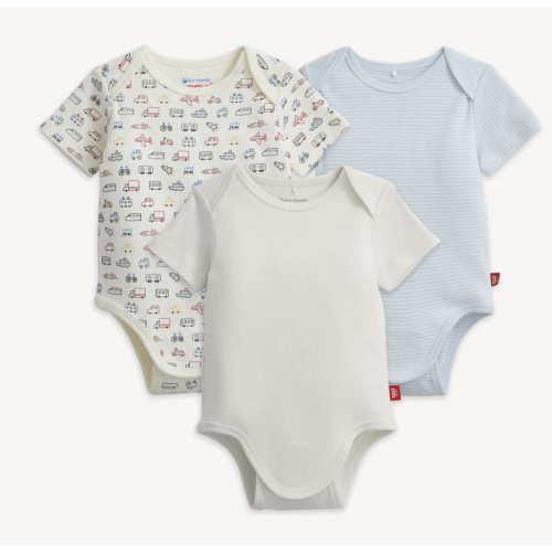 Magnetic 3-Pack Bodysuit