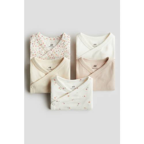 5-PACK COTTON BODYSUITS