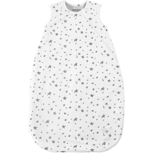 4 Season® Classic Baby Sleeping Bag, Merino Wool & Organic Cotton, Star White