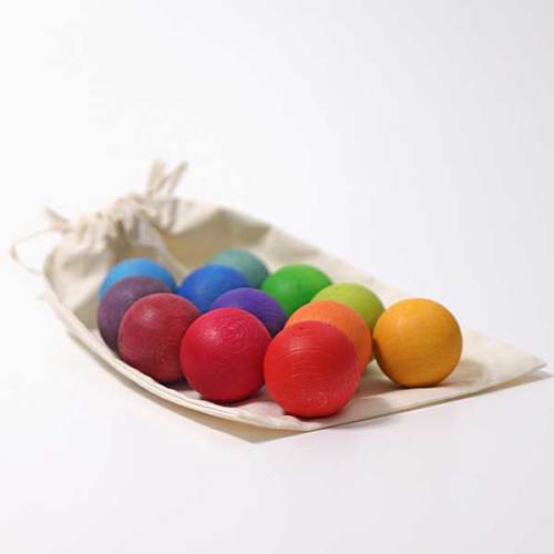 Small Rainbow Balls (Grimms)