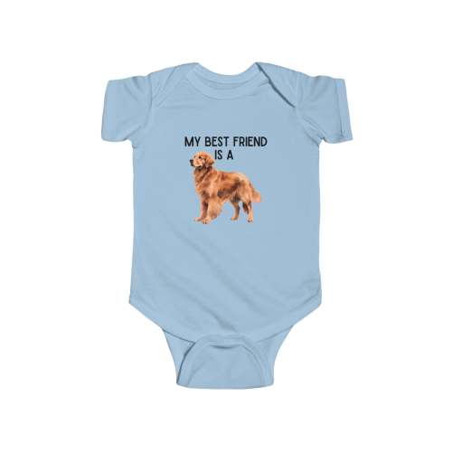 My Best Friend is a Red Retriever - Baby Outfit - Baby Shower Gift -Dog Nursery - Hunting Baby - Dog