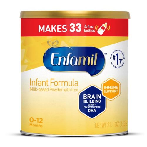 Enfamil Milk-Based Powder Infant Formula - 21.1oz: Non-GMO Project Verified, Gluten-Free, Brain Development, Easy to Digest