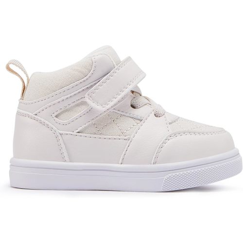 BMCiTYBM Baby Shoes Infant Boy First Walker Shoes Toddler Walking Shoes Lightweight Non-Slip Sneakers 12-18 Months Infant - G-white