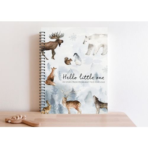 Baby Book, Baby Journal, Pregnancy Journal, Baby Memory Book, New Mom, Mom Gift, Baby Boy, Baby Nursery, Baby Shower Gift, Baby Girl, C30A