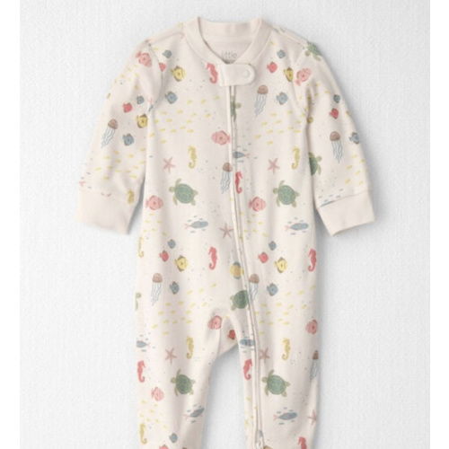 Baby Organic Cotton Sleep & Play Pajamas in Under the Sea - Little Planet | Carter's