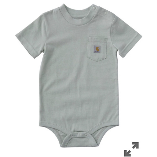 Kids' Short Sleeve Pocket Bodysuit (Baby) | Carhartt