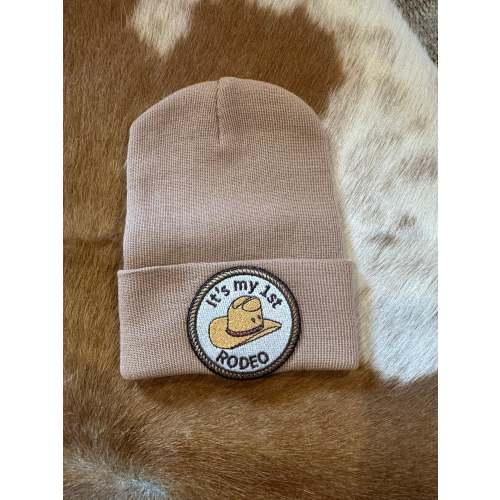 It’s my first rodeo baby hat