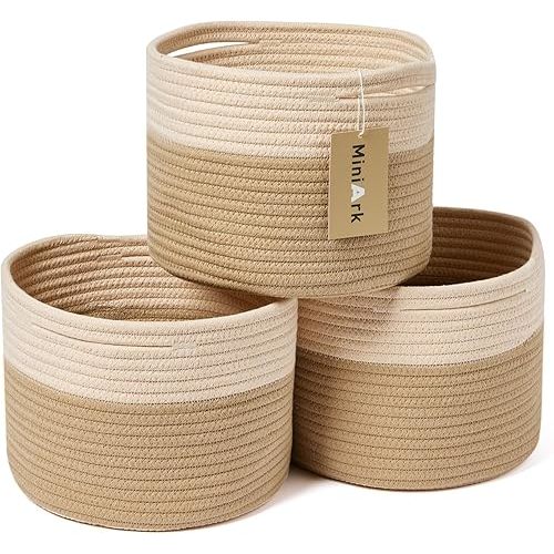 Small Basket for Organizing 9.7×9.7×7.1”