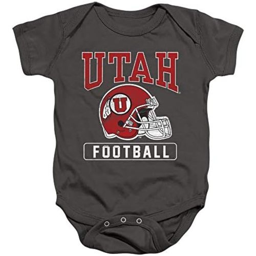 University of Utah Official Basketball Unisex Infant Snap Suit for Baby