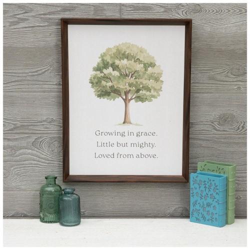 Growing In Grace Wood Wall Decor