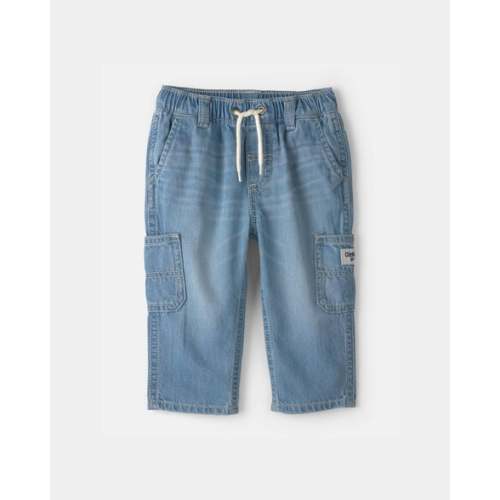 Baby Boy Wide-Leg Carpenter Jeans - Medium Wash - OshKosh B'gosh | Carter's