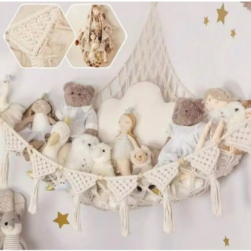 Large Plush Doll Hammock Or Net Corner - Large Plush Doll Hammock Net, Suitable For Plush Doll Room Decor - Cute Plush Doll Storage Rack - Essential For Children And Baby's Room Wall Bedroom Home Decor | SHEIN USA
