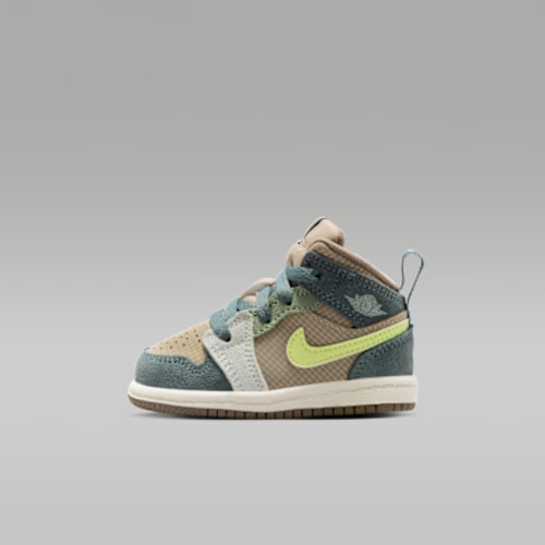 Jordan 1 Mid SE Baby/Toddler Shoes. Size 5C