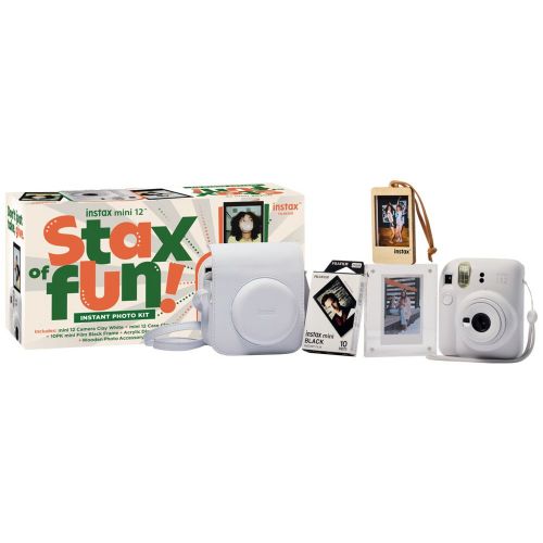 Fujifilm INSTAX Mini 12 Instant Camera Bundle White