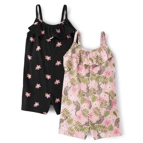 The Children's Place baby-girls And Toddler Everyday Summer Rompers