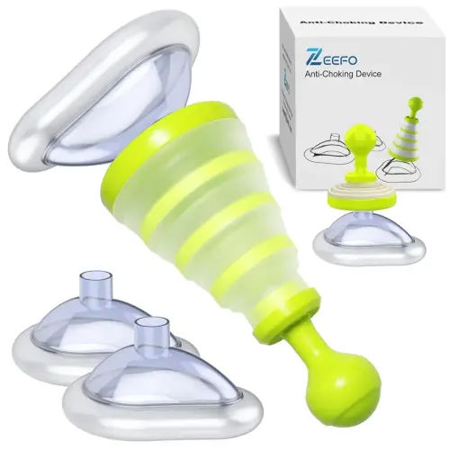 Choking Rescue Device, Anti Choking Device for Kids and Adults, Portable First Aid Choking Rescue, Airway Suction Device for Children and Adults - Home Kit