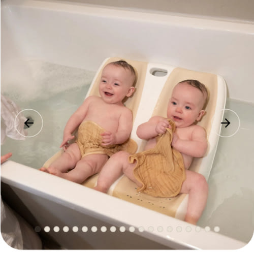 Twin Bath: Safe and Convenient Bathing Solution for Twins – bumble beez