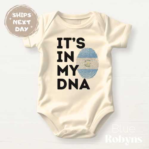 Guatemala Flag Shirt It’s In My DNA Guatemalan Baby Bodysuit Cute Guatemalan Tshirt Cute Baby Shower Gift Guatemalan Family Matching Tshirt