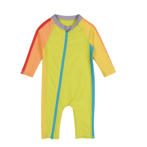 Sunsuit - Long Sleeve Romper Swimsuit | "Color Pop"