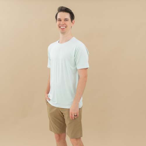 Men's Crew Neck Tee in Dew
