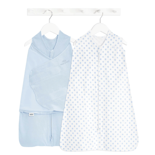 Chambray Swaddle + Wearable Baby Blanket | HALO
