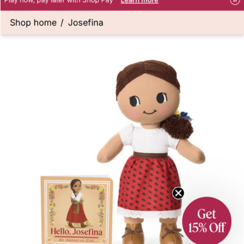 My First Josefina™ Doll & Board Book (Historical Characters)