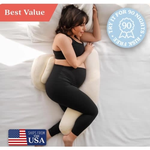 BLISSFUL SLEEP BUNDLE | Bub's Maternity Pillow™ + Full Body Attachment – babybub | Maternity & Beyond